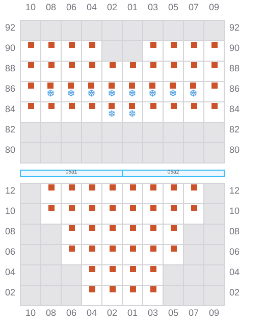 Bay 007 view and slots of DHANU
