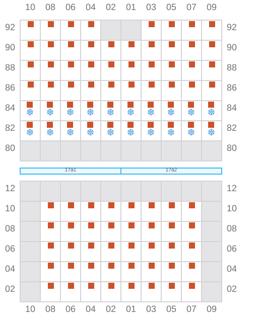 Bay 019 view and slots of DHANU