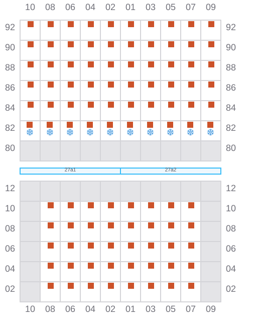 Bay 029 view and slots of DHANU