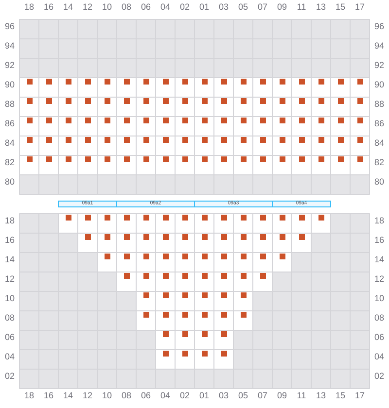 Bay 009 view and slots of EVER LIVELY