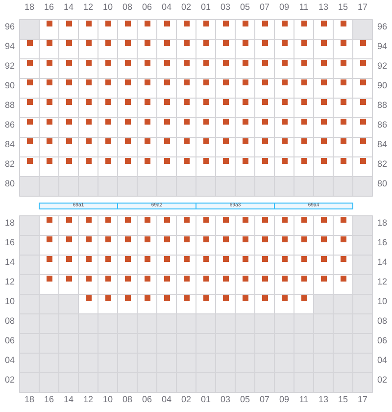 Bay 069 view and slots of EVER LIVELY