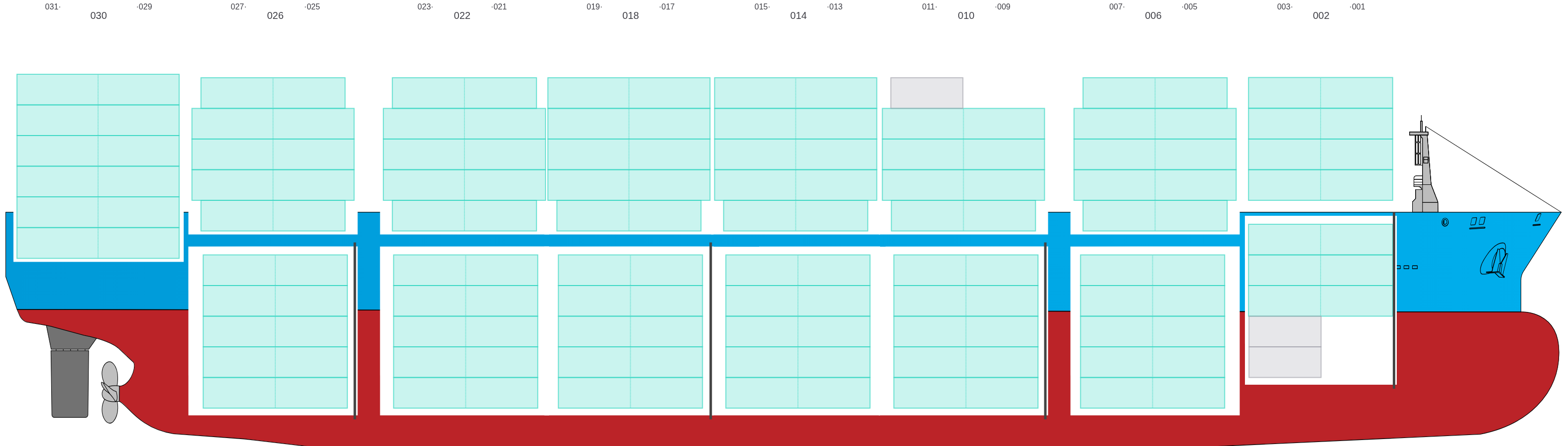 Side view of ALEXANDER MAERSK