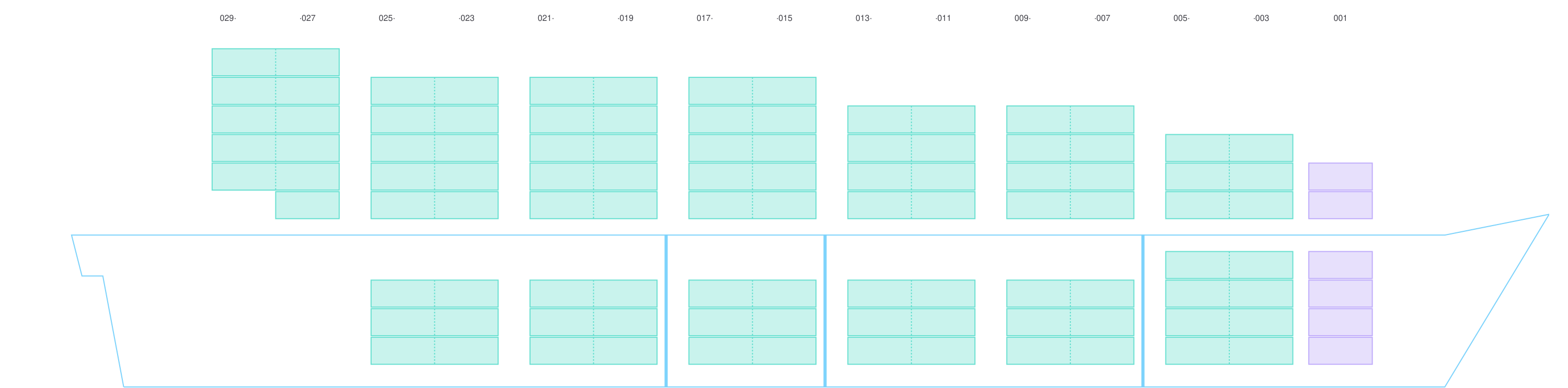 Side view of OCEAN ABUNDANCE