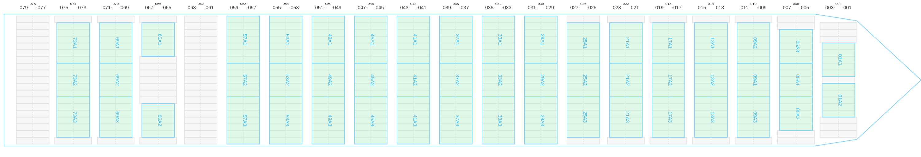 Deck view of YM TARGET