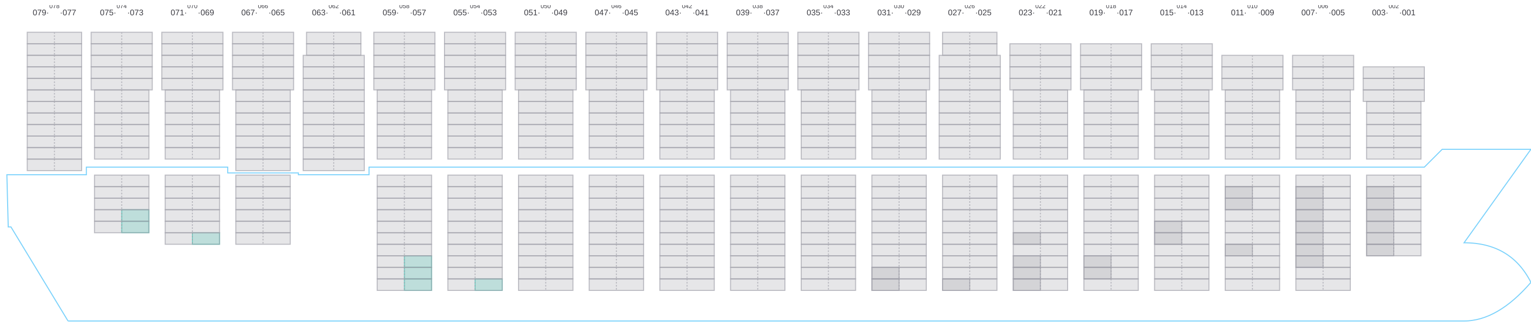 Side view of YM TARGET