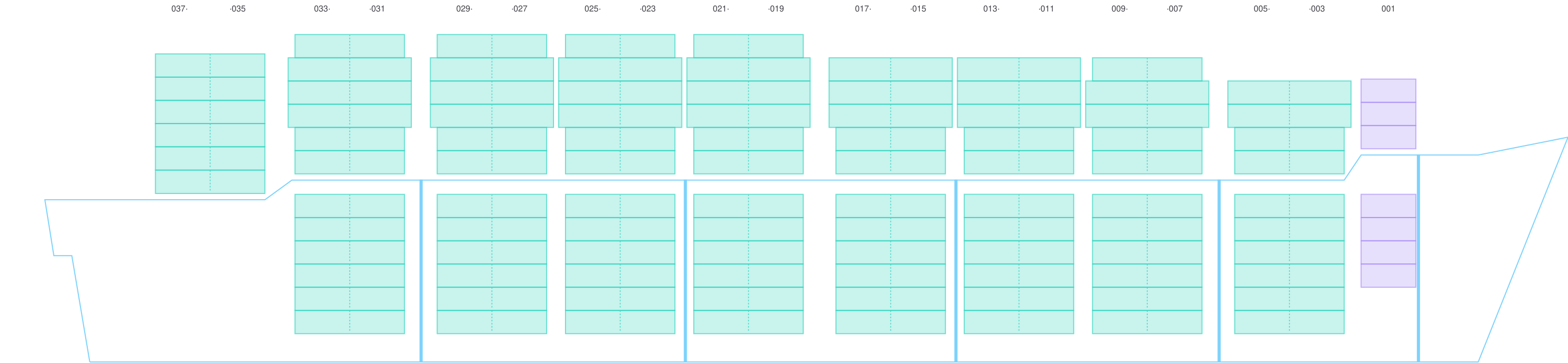 Side view of SEABOARD EXPLORER