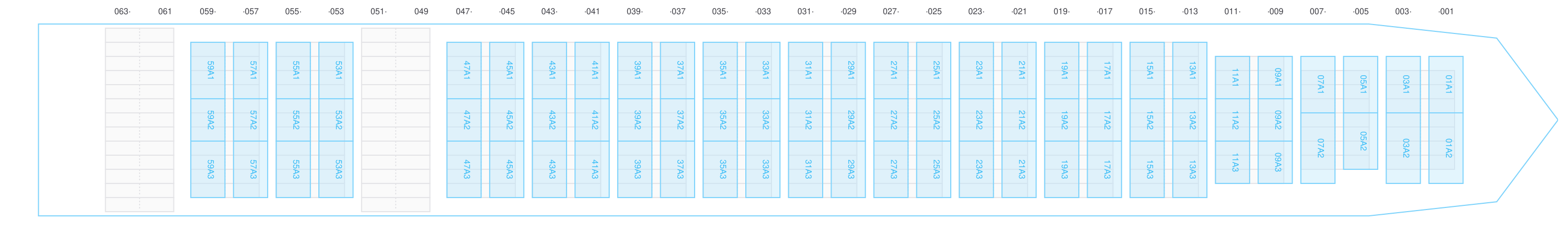 Deck view of SYNERGY ANTWERP