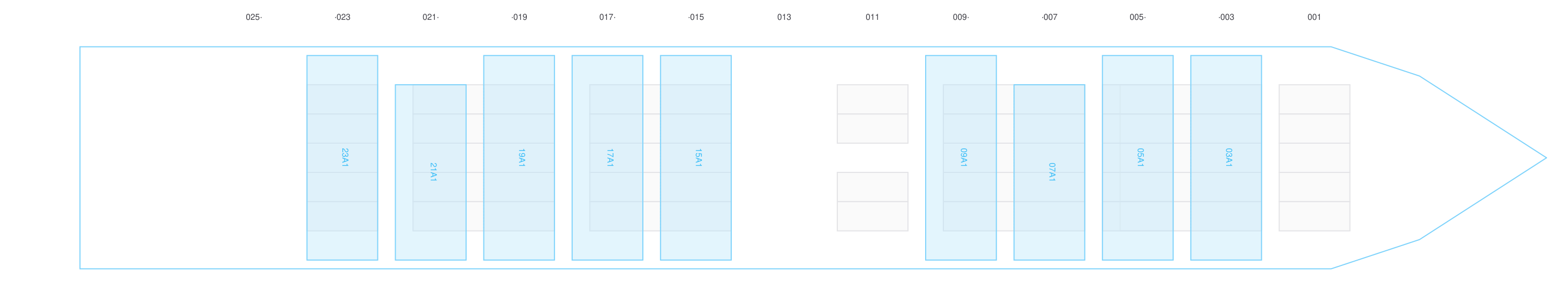 Deck view of SAMSKIP COMMANDER