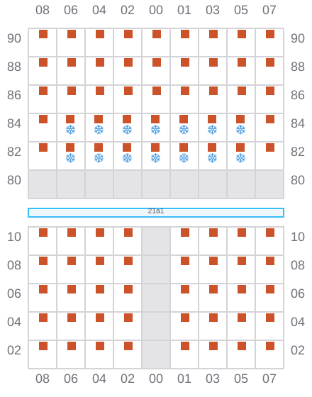 Bay 023 view and slots of HH DIAMOND