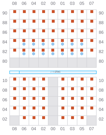 Bay 027 view and slots of HH DIAMOND