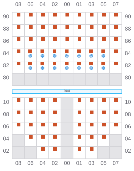 Bay 031 view and slots of HH DIAMOND