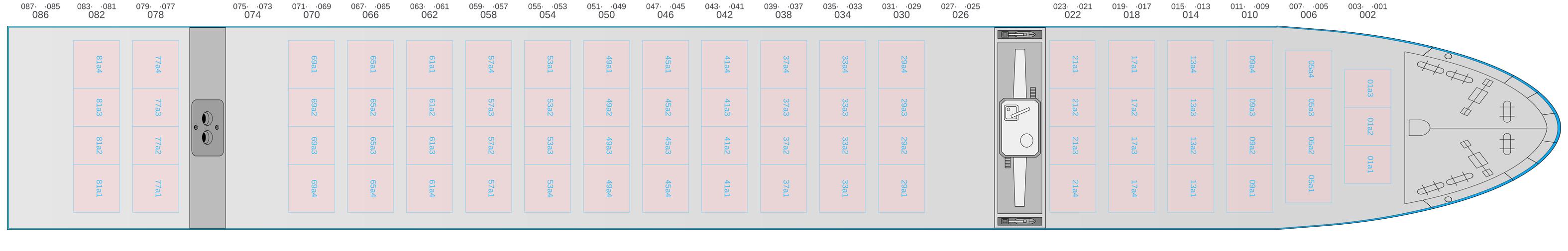 Deck view of YM WILLPOWER