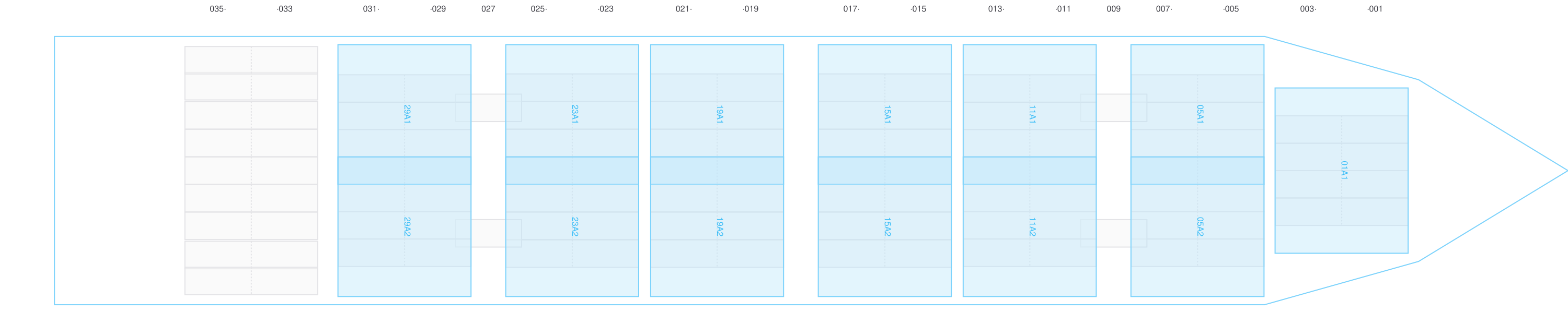 Deck view of CONTSHIP AIR