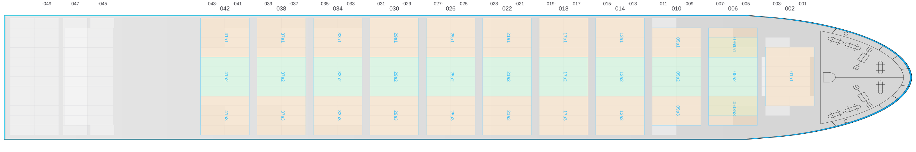 Deck view of CAPTAIN THANASIS I