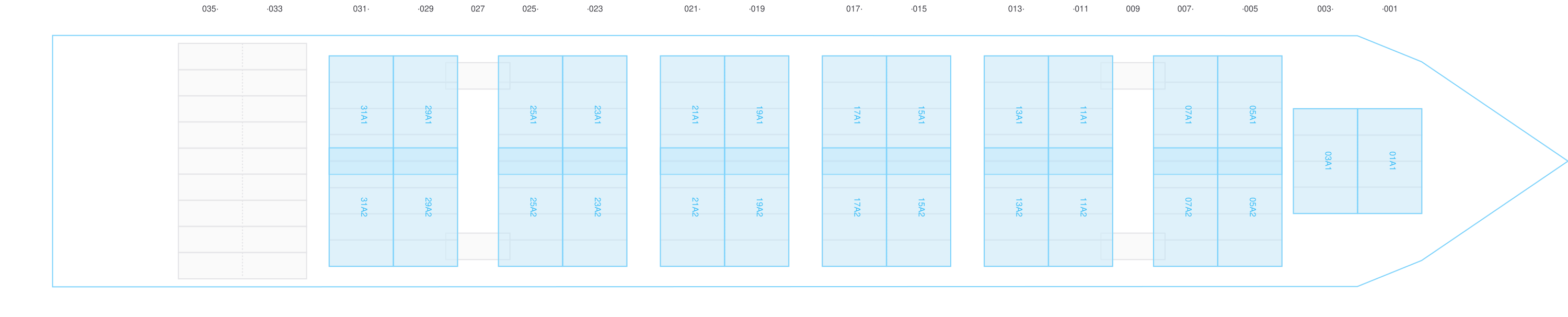 Deck view of AS FENJA