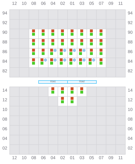 Bay 001 view and slots of MARGARETE SCHULTE