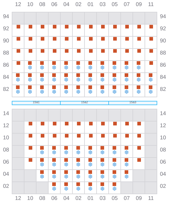 Bay 015 view and slots of MARGARETE SCHULTE