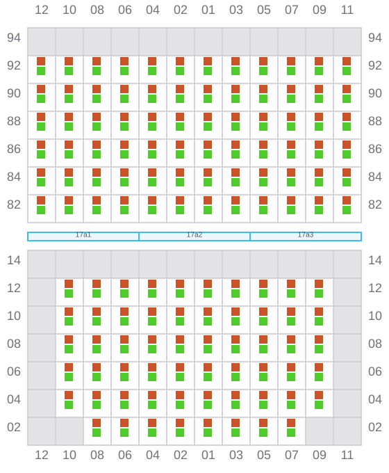 Bay 017 view and slots of MARGARETE SCHULTE