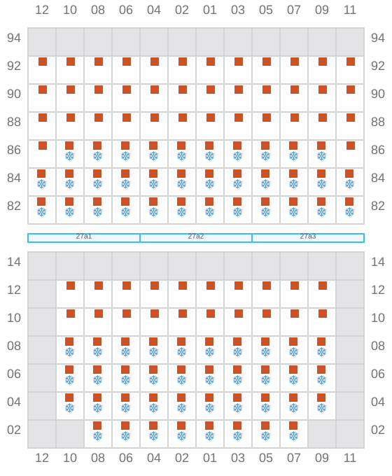 Bay 027 view and slots of MARGARETE SCHULTE