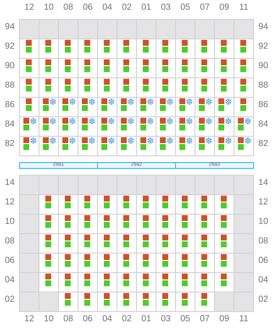 Bay 029 view and slots of MARGARETE SCHULTE