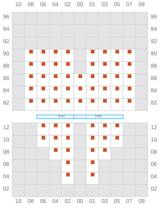 Bay 003 view and slots of JONNI RITSCHER