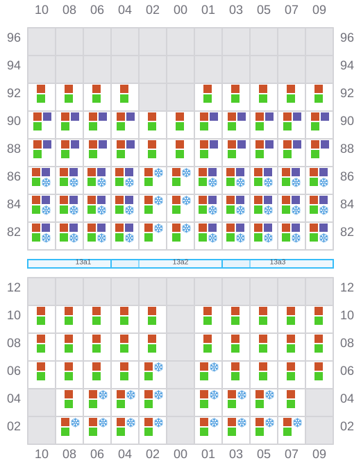 Bay 013 view and slots of JONNI RITSCHER