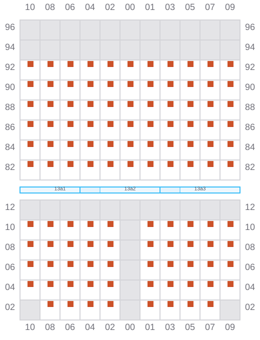 Bay 015 view and slots of JONNI RITSCHER