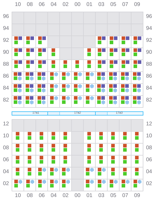 Bay 017 view and slots of JONNI RITSCHER