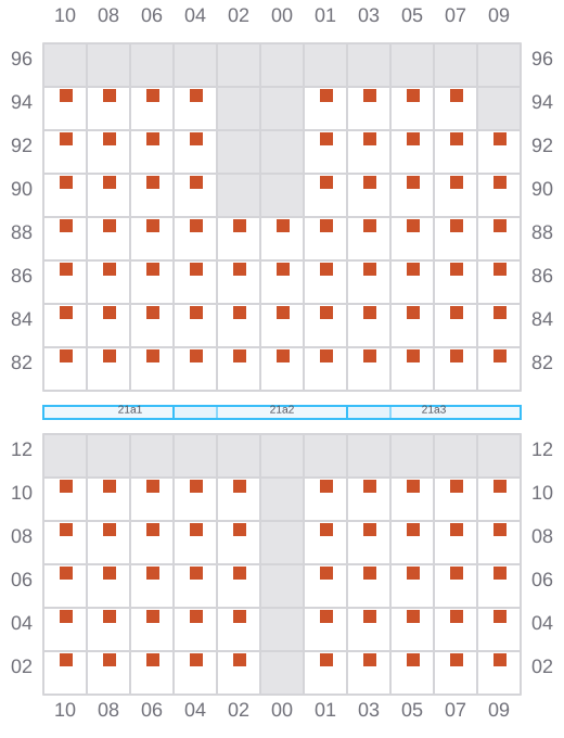 Bay 023 view and slots of JONNI RITSCHER