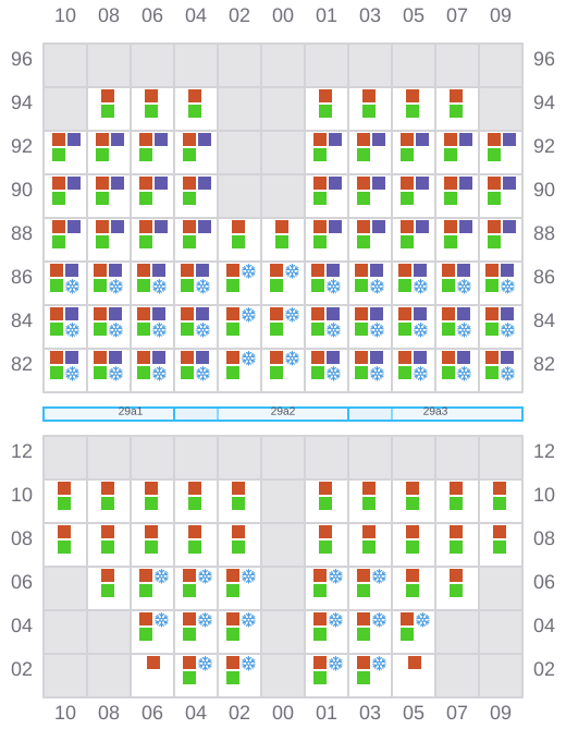 Bay 029 view and slots of JONNI RITSCHER