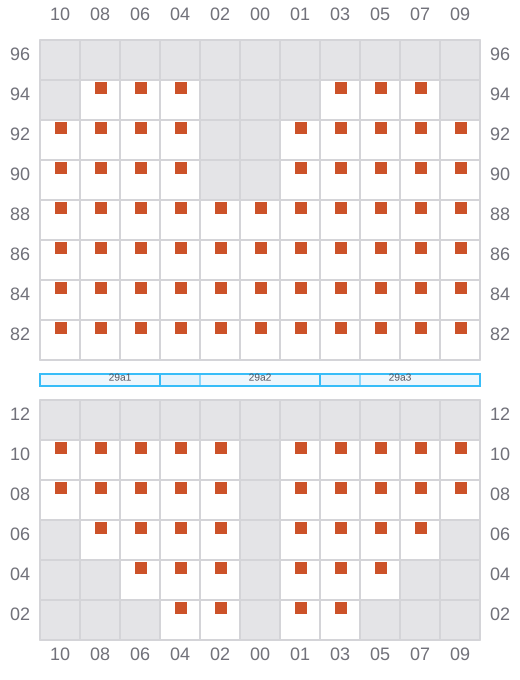 Bay 031 view and slots of JONNI RITSCHER