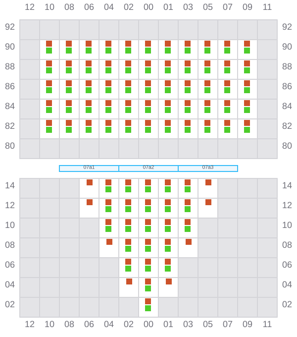 Bay 007 view and slots of CELSIUS BOSTON