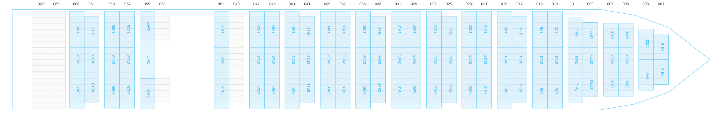 Deck view of EVER UNITY