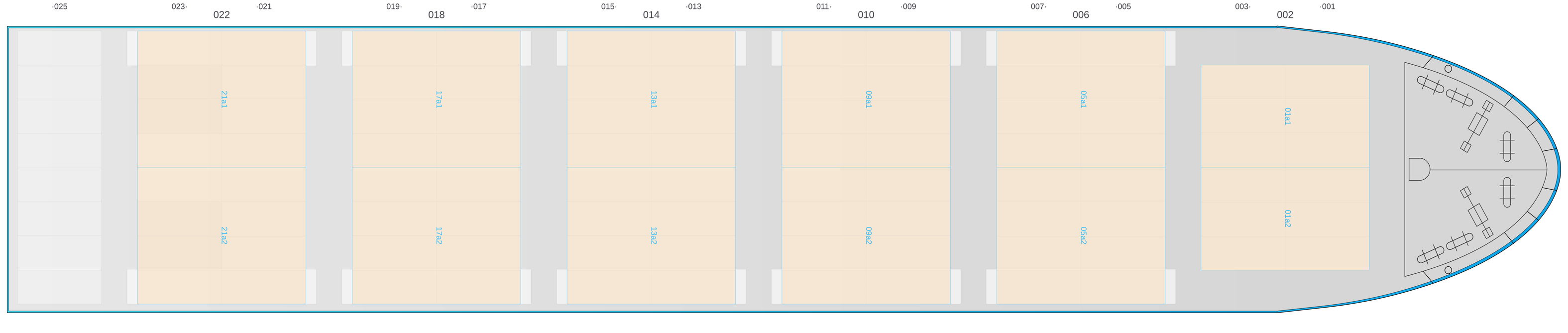Deck view of BIEN DONG STAR