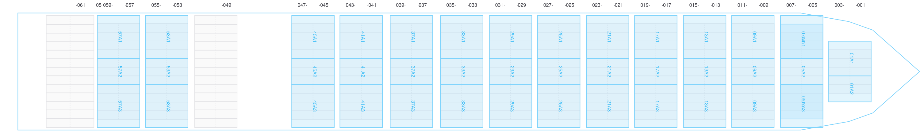 Deck view of REN JIAN 26