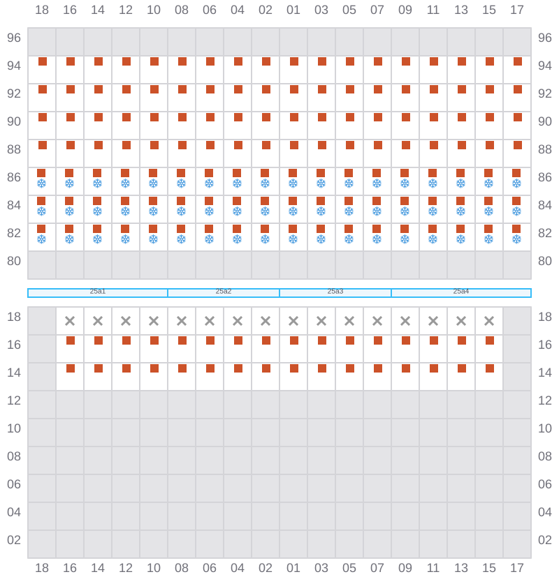 Bay 027 view and slots of TIRUA