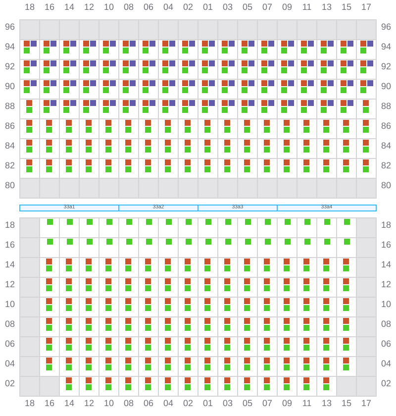 Bay 033 view and slots of TIRUA