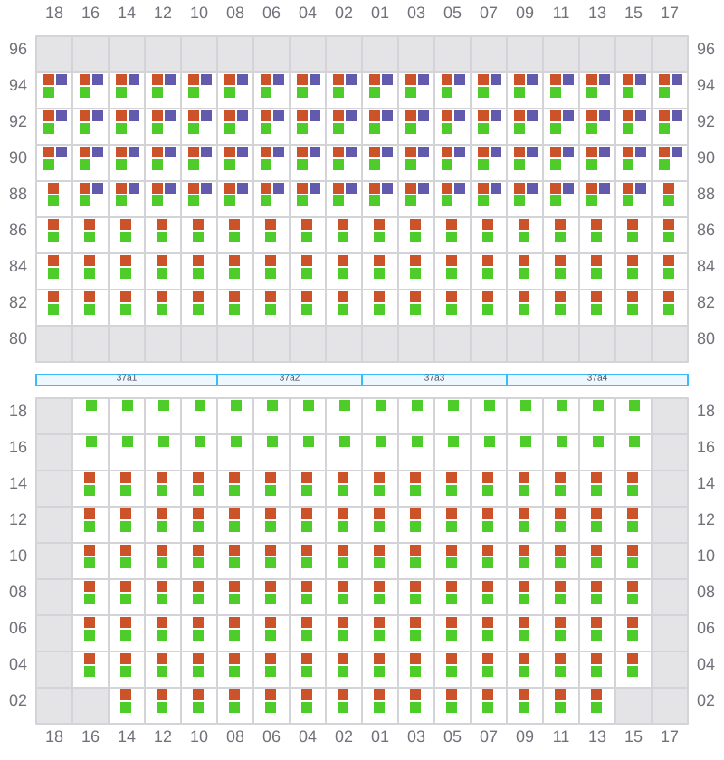 Bay 037 view and slots of TIRUA
