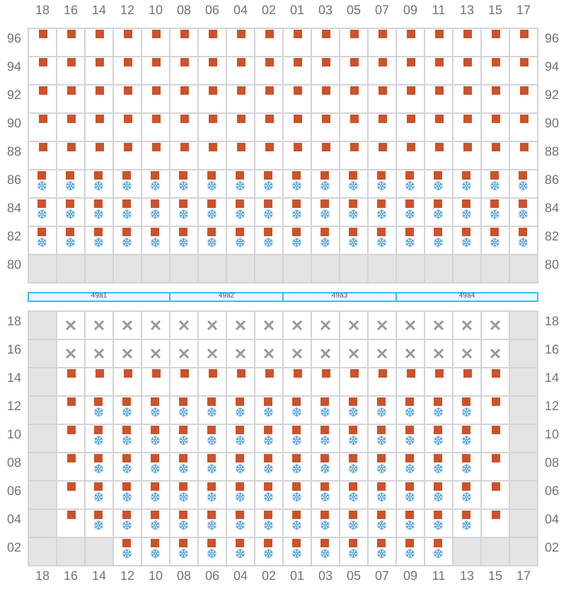 Bay 051 view and slots of TIRUA