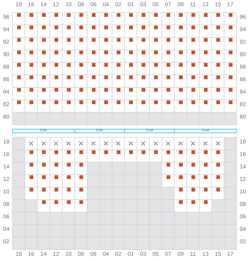 Bay 059 view and slots of TIRUA