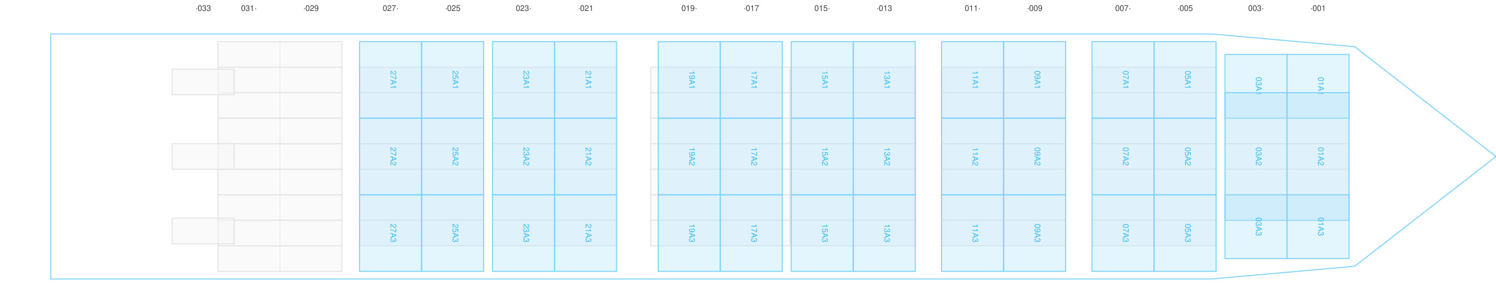 Deck view of SOL STRIDE