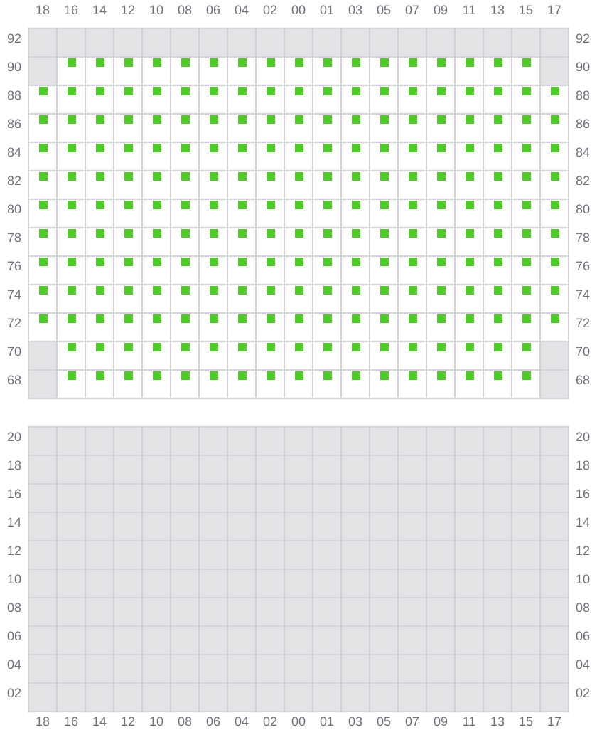 Bay 077 view and slots of EVER FAITH