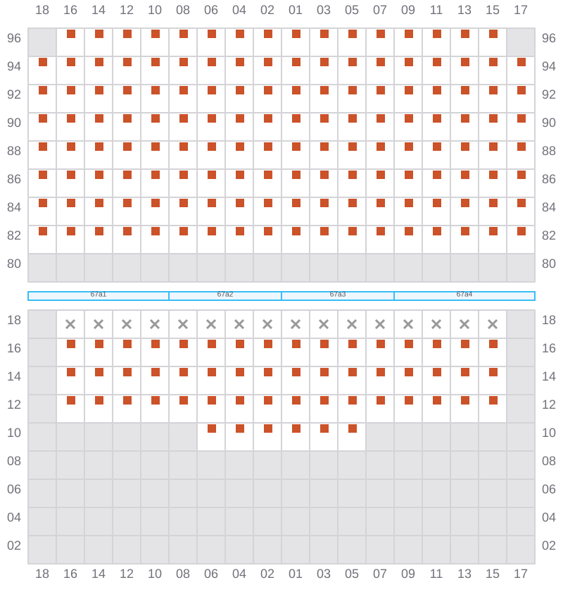 Bay 067 view and slots of TS DALIAN