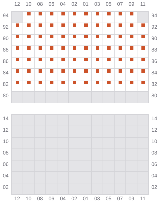 Bay 051 view and slots of AS CAROLINA