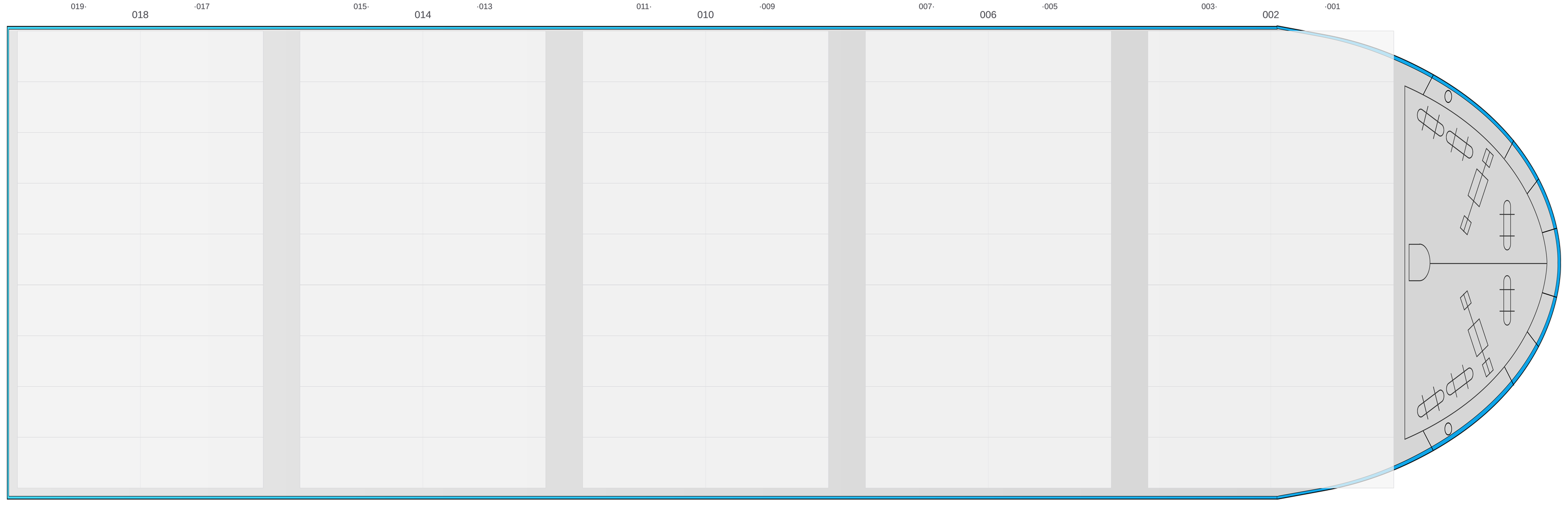 Deck view of CBC SAVANNAH