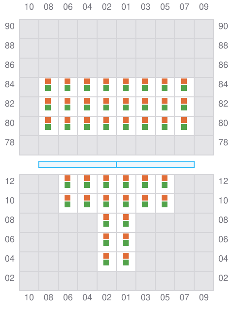 Bay 001 view and slots of BALDUR