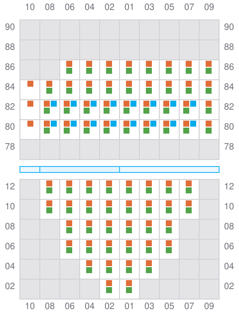 Bay 005 view and slots of BALDUR