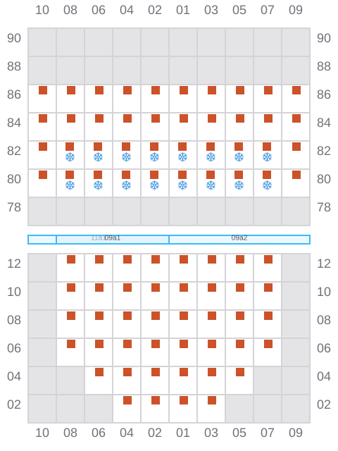 Bay 011 view and slots of BALDUR