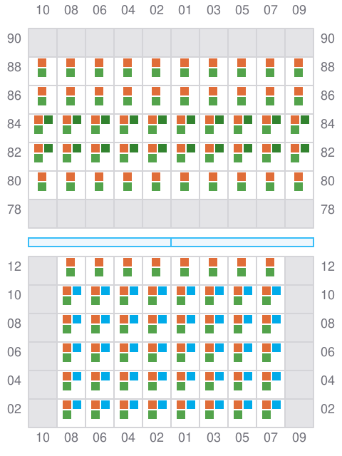 Bay 017 view and slots of BALDUR
