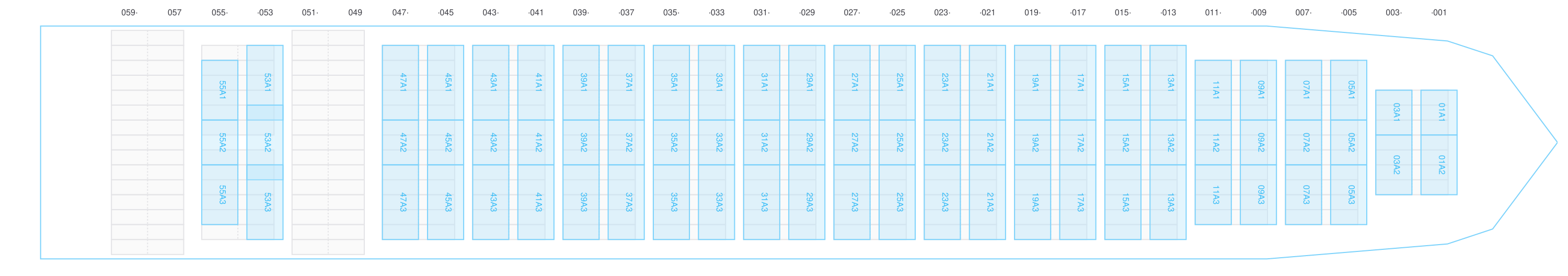 Deck view of YM ESSENCE